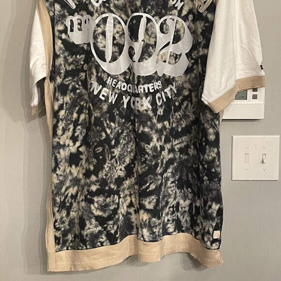 FUBU Shirt Circa Laborers Union 092 NYC Spellout Streetwear Vintage Mens 3XL - Picture 3 of 15